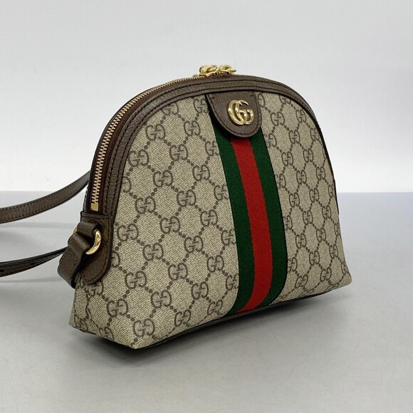 Gucci Ophidia Shoulder Bag 499621 Brown Women's - Picture 2 of 10